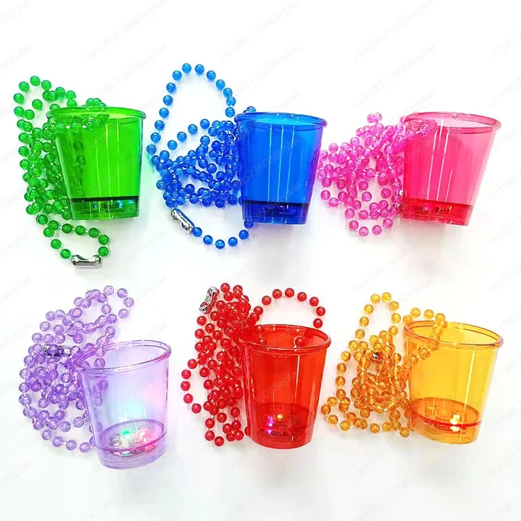 5Pcs Halloween Bachelorette Party Birthday Glowing Blackjack Plastic Bead Chain Cup with Light
5Pcs Halloween Bachelorette Party Birthday Glowing Blackjack Plastic Bead Chain Cup with Light