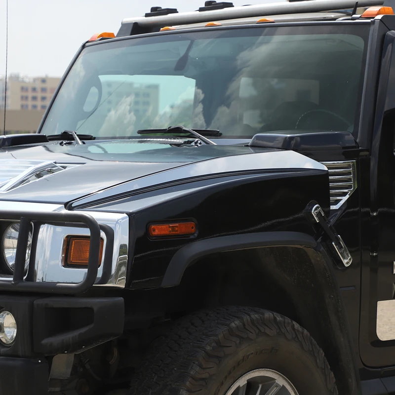 For Hummer H2 2003-2009 cover decorative sequins Car hood decorative sequins Car decorative accessories Stainless steel Gloss
For Hummer H2 2003-2009 cover decorative sequins Car hood decorative sequins Car decorative accessories Stainless steel Gloss