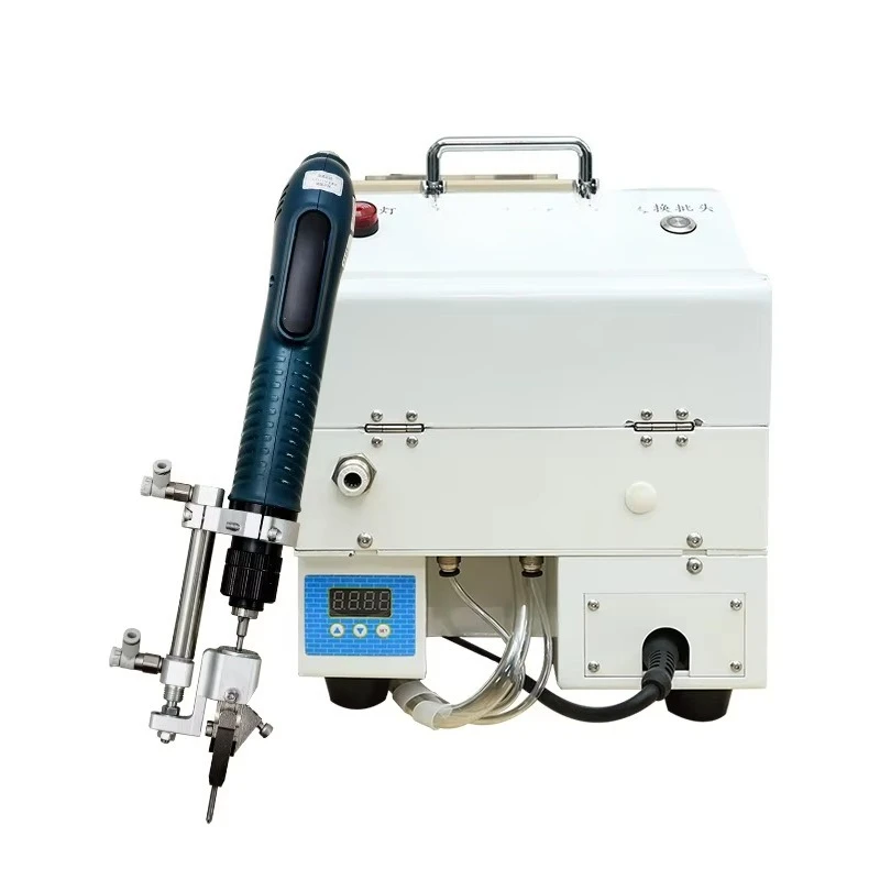 Автоматическая скручивающая машина с винтовой отверткой Полуавтоматическая ручная машина с фиксацией винтов 220 В
Автоматическая скручивающая машина с винтовой отверткой Полуавтоматическая ручная машина с фиксацией винтов 220 В