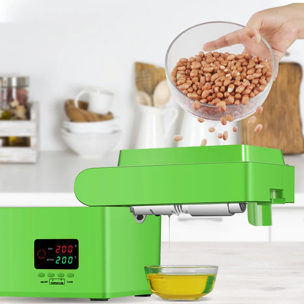 220V Automatic Oil Expeller Stainless Steel Commercial Multifunctional Oil Expeller Digital Temperature Display Preheat Function
220V Automatic Oil Expeller Stainless Steel Commercial Multifunctional Oil Expeller Digital Temperature Display Preheat Function