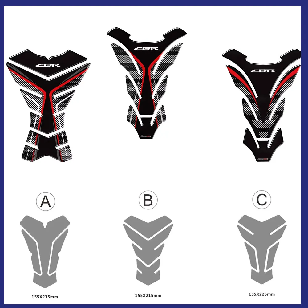 For Honda CBR 250RR 600RR 900RR 1000RR 650F 500R Fireblade Tankpad 3D Carbon-look Motorcycle Tank Pad Protector Decal
For Honda CBR 250RR 600RR 900RR 1000RR 650F 500R Fireblade Tankpad 3D Carbon-look Motorcycle Tank Pad Protector Decal