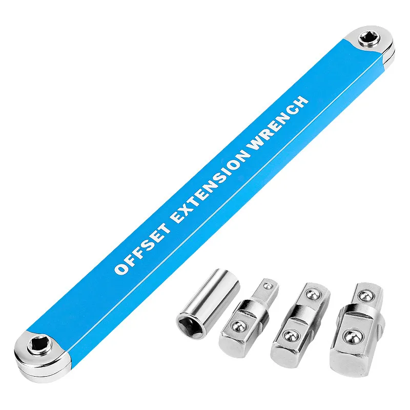 Multifunctional extension wrench universal large medium and small fast positive and negative ratchet extension rod connecting
Multifunctional extension wrench universal large medium and small fast positive and negative ratchet extension rod connecting