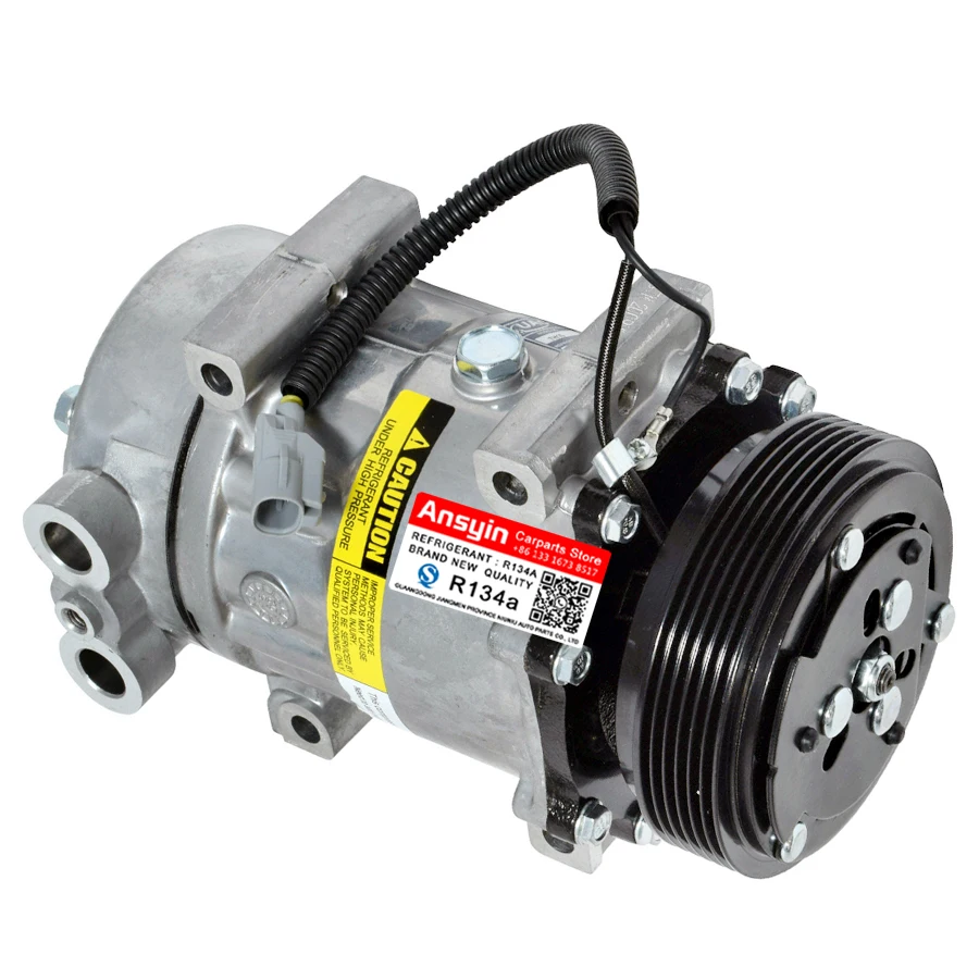 Компрессор переменного тока SD7H15 для Dodge Dakota Jeep Cherokee Wrangler 55037205 АГ 55037205 AH 55037358 АБ 55037205 AI 55056108 AD RL 056108 AE
Компрессор переменного тока SD7H15 для Dodge Dakota Jeep Cherokee Wrangler 55037205 АГ 55037205 AH 55037358 АБ 55037205 AI 55056108 AD RL 056108 AE