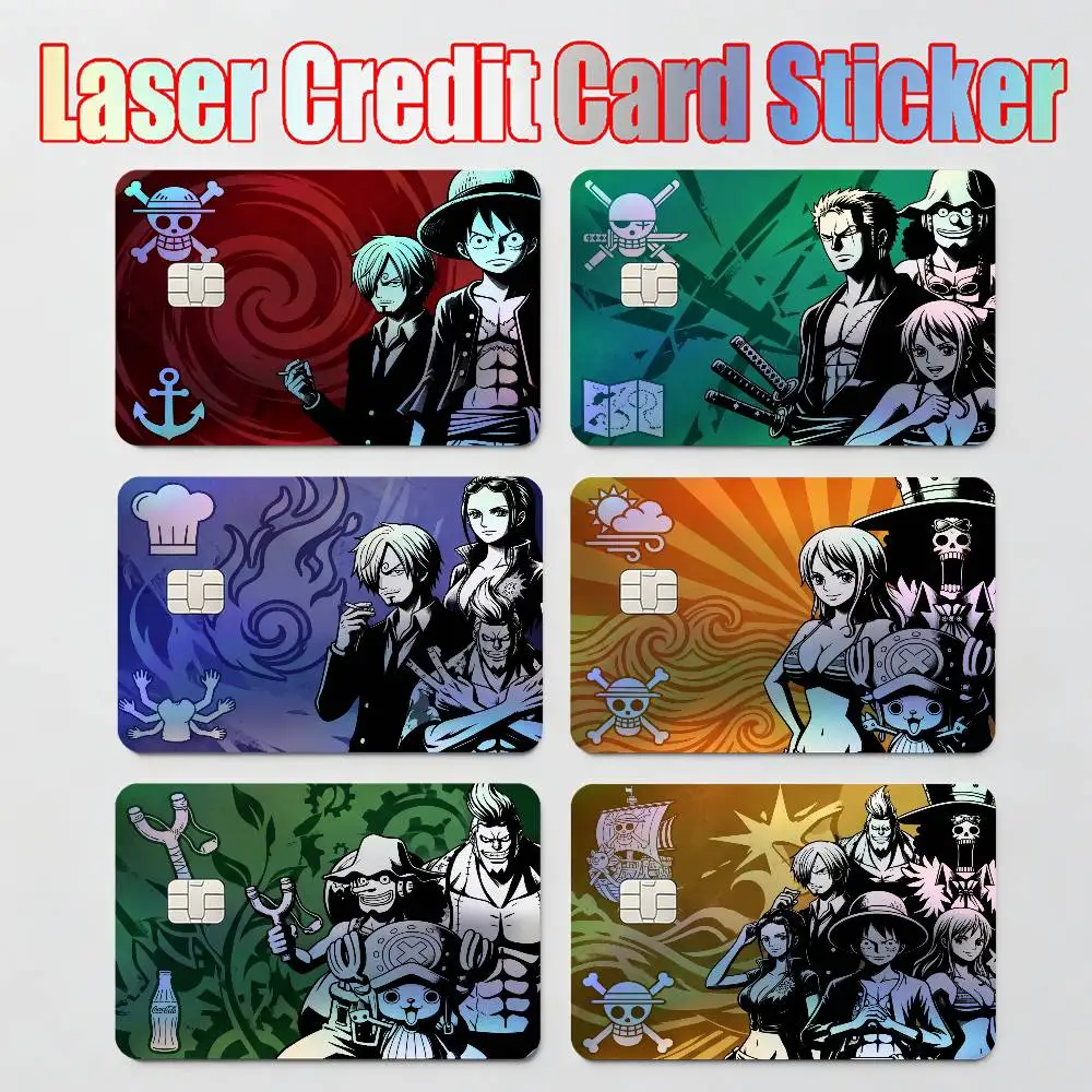NEW cool moto STICKERS ONE PIECE LUFFY ZORO SANJI ACE NAMI Laser Reflective Card Skin Sticker For Debit Credit Card
NEW cool moto STICKERS ONE PIECE LUFFY ZORO SANJI ACE NAMI Laser Reflective Card Skin Sticker For Debit Credit Card
