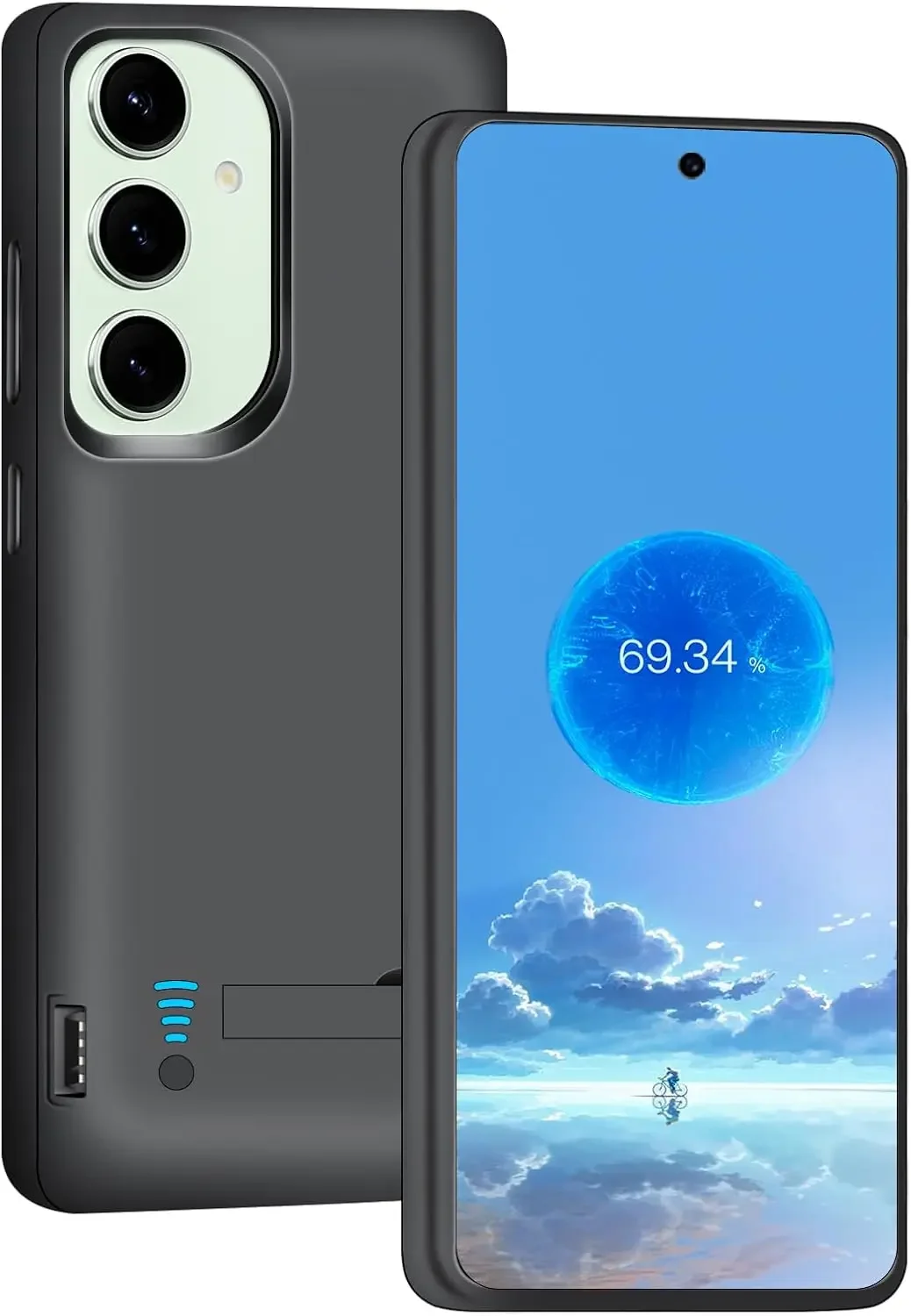 For Samsung Galaxy S25+/S25 Plus Portable Smart Charging Cover Power Bank Rechargeable Extended Battery Charger Case 5000mAh
For Samsung Galaxy S25+/S25 Plus Portable Smart Charging Cover Power Bank Rechargeable Extended Battery Charger Case 5000mAh
