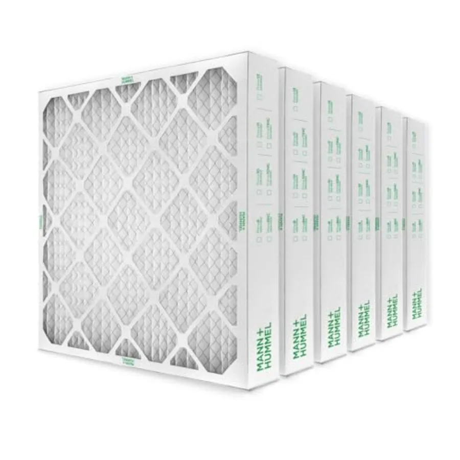 20x20x4 MERV 8 Pleated HVAC AC Furnace Air Filters. Case of 6. Exact Size: 19.5 x 19.5 x 3.75 Inches
20x20x4 MERV 8 Pleated HVAC AC Furnace Air Filters. Case of 6. Exact Size: 19.5 x 19.5 x 3.75 Inches