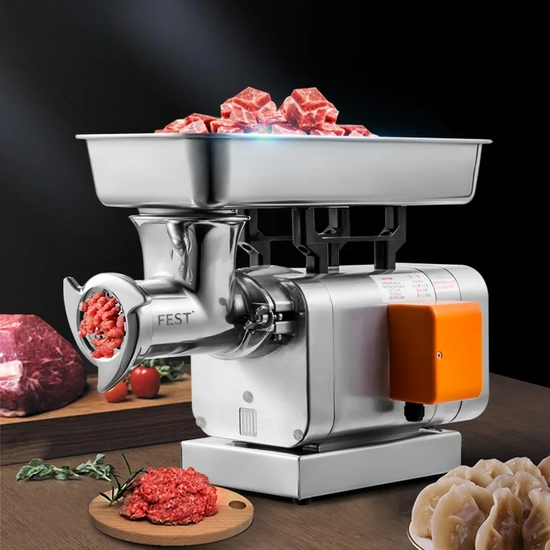 Commercial Heavy Electric Meat Grinder, Multifunctional Frozen Beef Fish Mincer & Chopper Machine
Commercial Heavy Electric Meat Grinder, Multifunctional Frozen Beef Fish Mincer & Chopper Machine