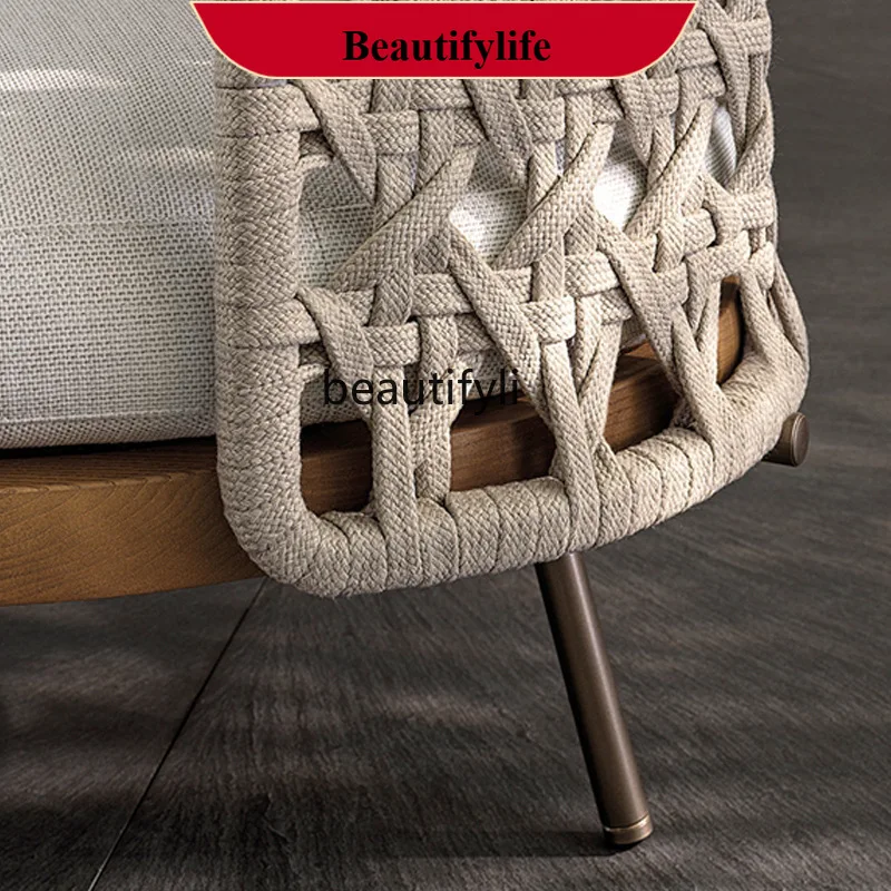 Outdoor Rattan Single Sofa Courtyard Balcony Leisure Open-air Garden Rattan Chair Coffee Table Set H
Outdoor Rattan Single Sofa Courtyard Balcony Leisure Open-air Garden Rattan Chair Coffee Table Set H