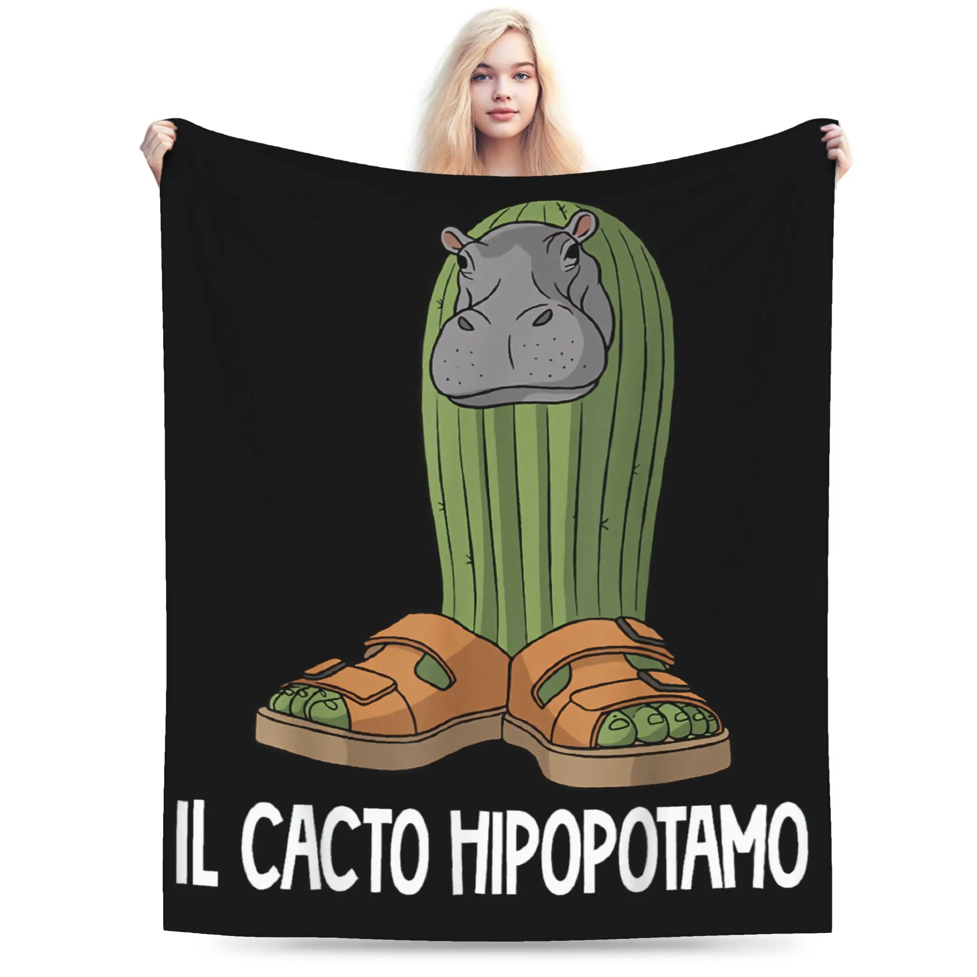 Super Warm Blanket Camping Italian Brainrot Characters Il Cacto Hipopotamo Throw Blanket Flannel Bedspread For Sofa Bed Cover
Super Warm Blanket Camping Italian Brainrot Characters Il Cacto Hipopotamo Throw Blanket Flannel Bedspread For Sofa Bed Cover
