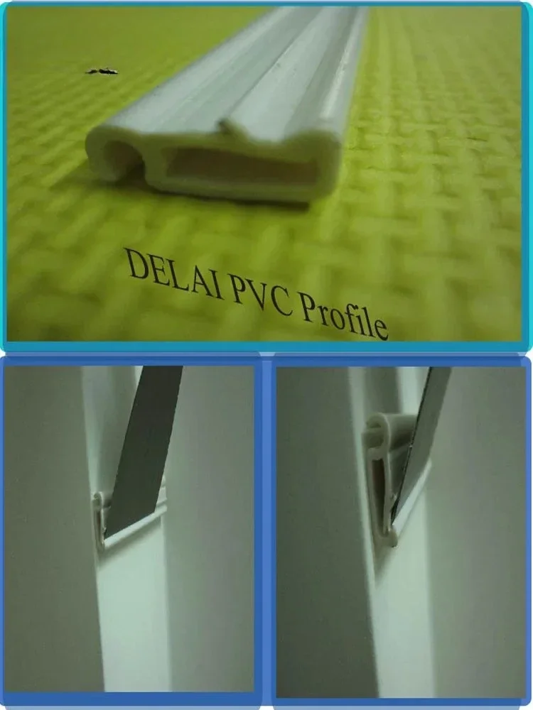 PVC Profile Suitable For PVC Stretch Ceiling Film Without Harpoon
PVC Profile Suitable For PVC Stretch Ceiling Film Without Harpoon