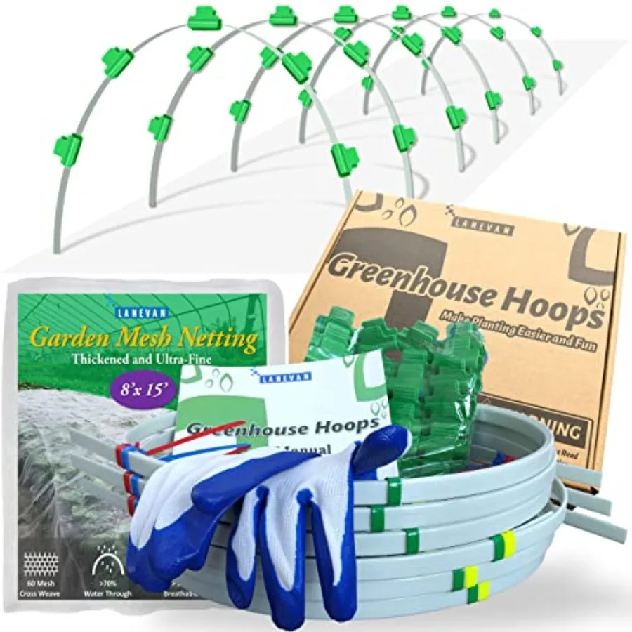 Супергибкие каркасы для теплиц из стекловолокна Garden Super Bendable с ультратонким барьером от вредителей для приподнятых грядок шириной 2-4 фута, устойчивые к погодным условиям
Супергибкие каркасы для теплиц из стекловолокна Garden Super Bendable с ультратонким барьером от вредителей для приподнятых грядок шириной 2-4 фута, устойчивые к погодным условиям