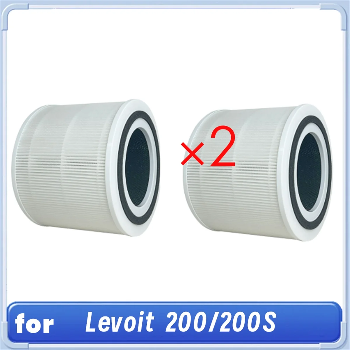 2 шт. PM2.5 Hepa-фильтр для очистителя воздуха Levoit Core 200/200S Фильтр с активированным углем CoreM14K
2 шт. PM2.5 Hepa-фильтр для очистителя воздуха Levoit Core 200/200S Фильтр с активированным углем CoreM14K