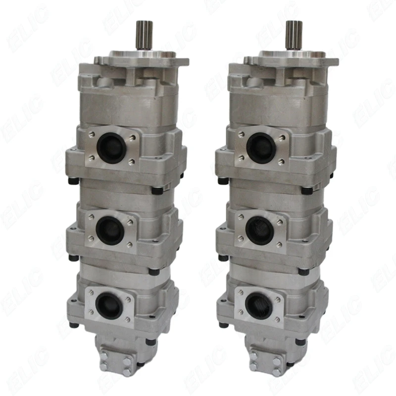 HD465-7 pilot pump hydraulic pump gear 705-56-34630 triple oil pump
HD465-7 pilot pump hydraulic pump gear 705-56-34630 triple oil pump