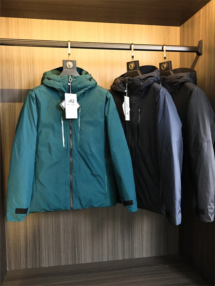 Men's Winter Outdoor Ski Jaet down Hooded Du Feather Padded Coat Ergonomic Tailoring Faionable Urban Sle Pure Color
Men's Winter Outdoor Ski Jaet down Hooded Du Feather Padded Coat Ergonomic Tailoring Faionable Urban Sle Pure Color