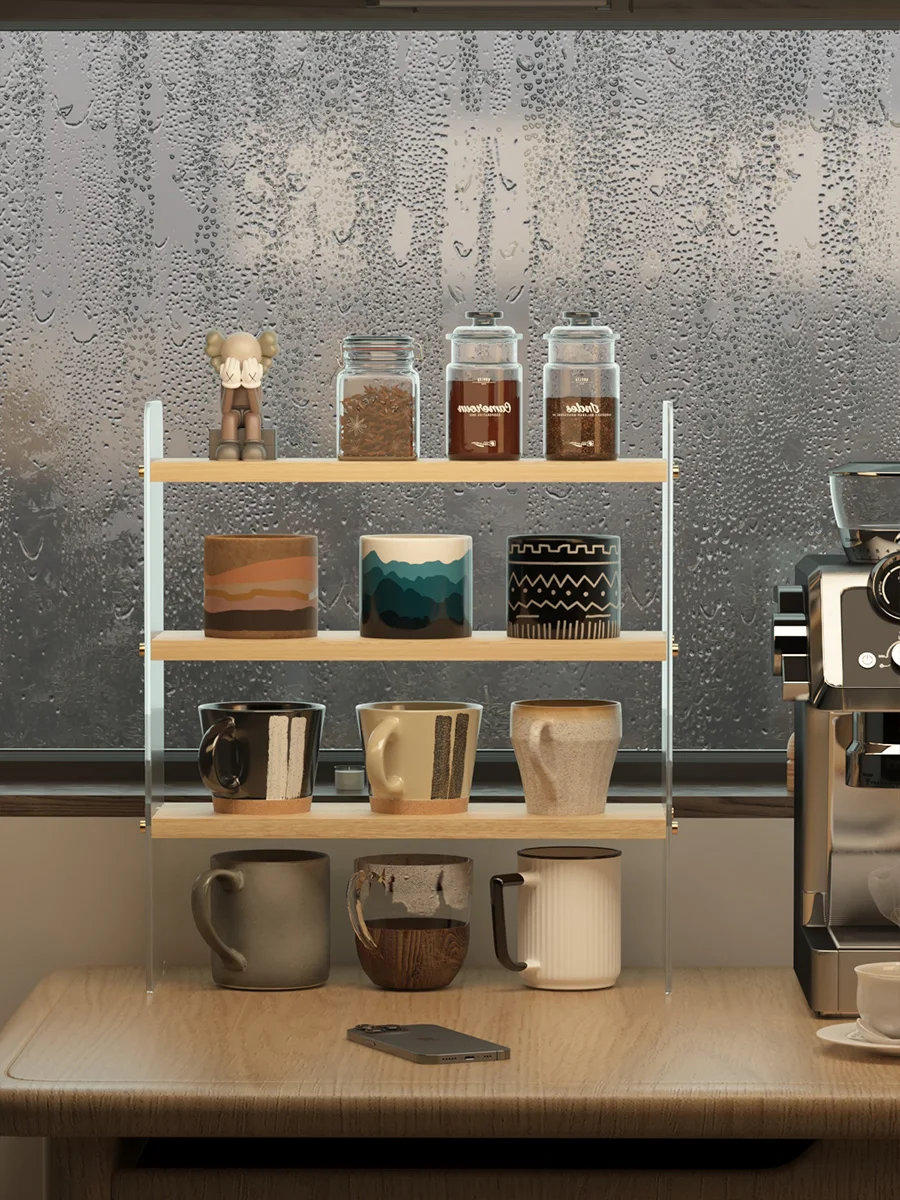 Multi-Layer Cup Storage Rack Tea Cup Coffee Cup Display Stand Table Corner Kitchen Counter Space Saving Organizer Shelf Holder
Multi-Layer Cup Storage Rack Tea Cup Coffee Cup Display Stand Table Corner Kitchen Counter Space Saving Organizer Shelf Holder