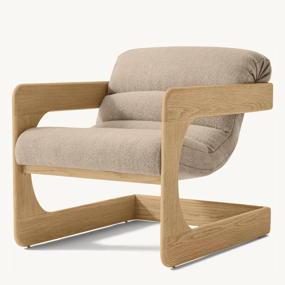 !@Modern Sitting Room Waiting Chair Solid Wood Boucle Armrest Single Sofa Chair Tufted Bedroom Occasional Chair Makeup Armchair
!@Modern Sitting Room Waiting Chair Solid Wood Boucle Armrest Single Sofa Chair Tufted Bedroom Occasional Chair Makeup Armchair