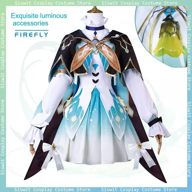 Firefly Cosplay Costume Game Honkai Star Rail Full Set Suits Uniform Lighting Props Accessories Festival Party Carnival Dress Up
Firefly Cosplay Costume Game Honkai Star Rail Full Set Suits Uniform Lighting Props Accessories Festival Party Carnival Dress Up
