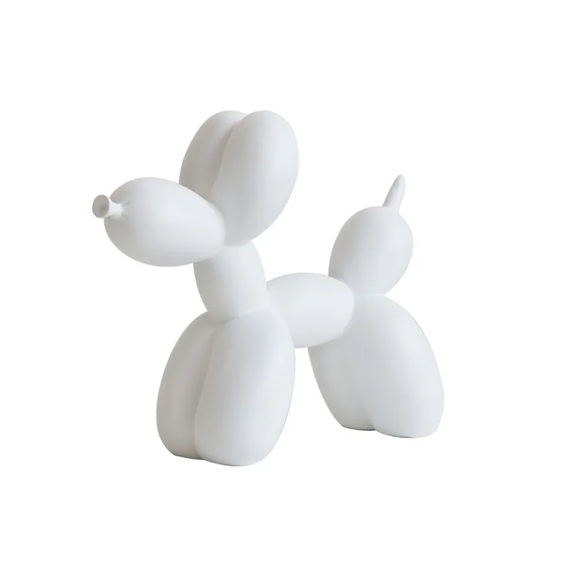 Fluid Balloon Dog White Embryo Resin Puppy White Embryo Tide Play Art Ornament Home Decoration Festival Gift 
Fluid Balloon Dog White Embryo Resin Puppy White Embryo Tide Play Art Ornament Home Decoration Festival Gift