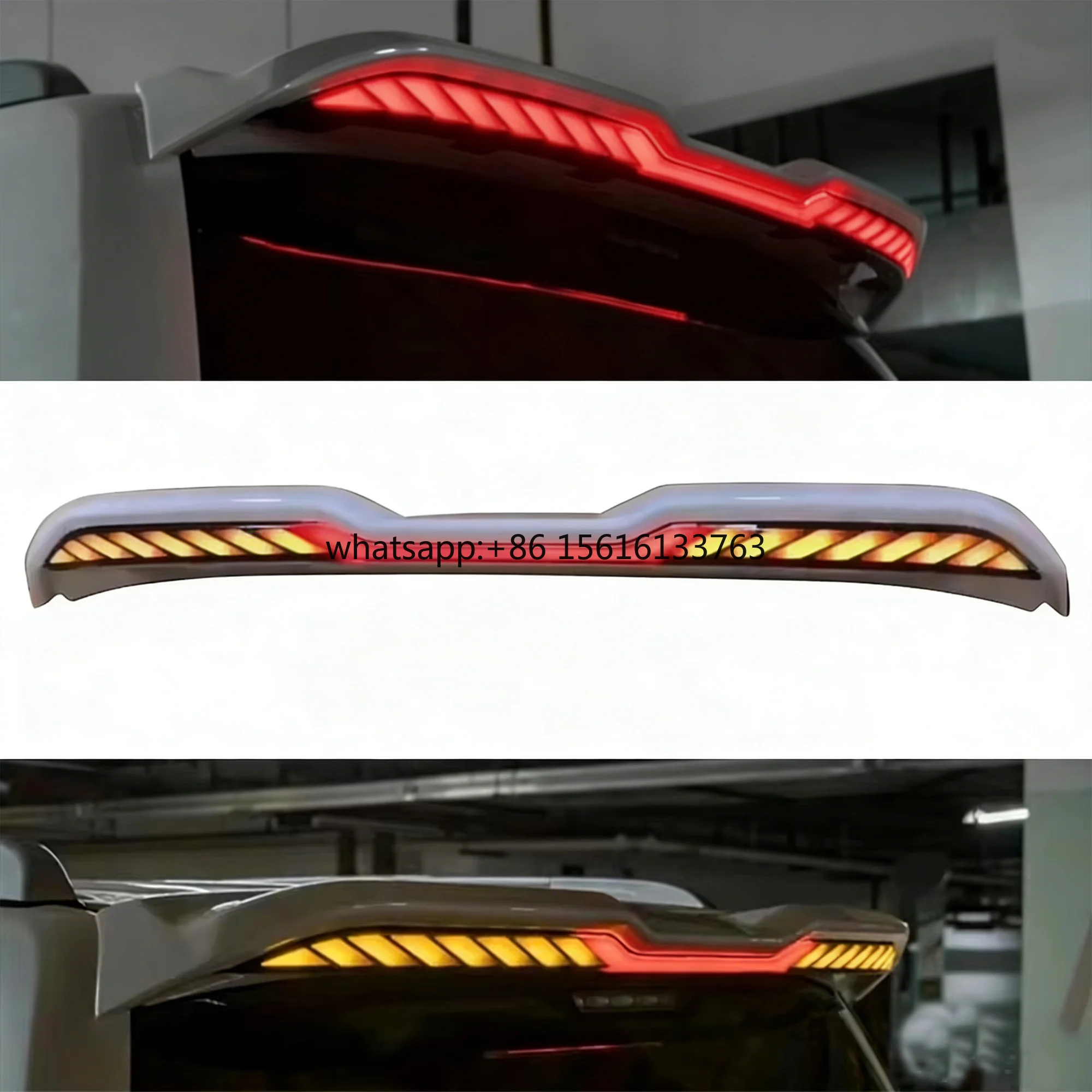 High Quality Roof Wing Center Spoiler for Toyota Land Cruiser 2008-2021,New Manufacture LC200 Rear Modellista Spoiler with Movin
High Quality Roof Wing Center Spoiler for Toyota Land Cruiser 2008-2021,New Manufacture LC200 Rear Modellista Spoiler with Movin