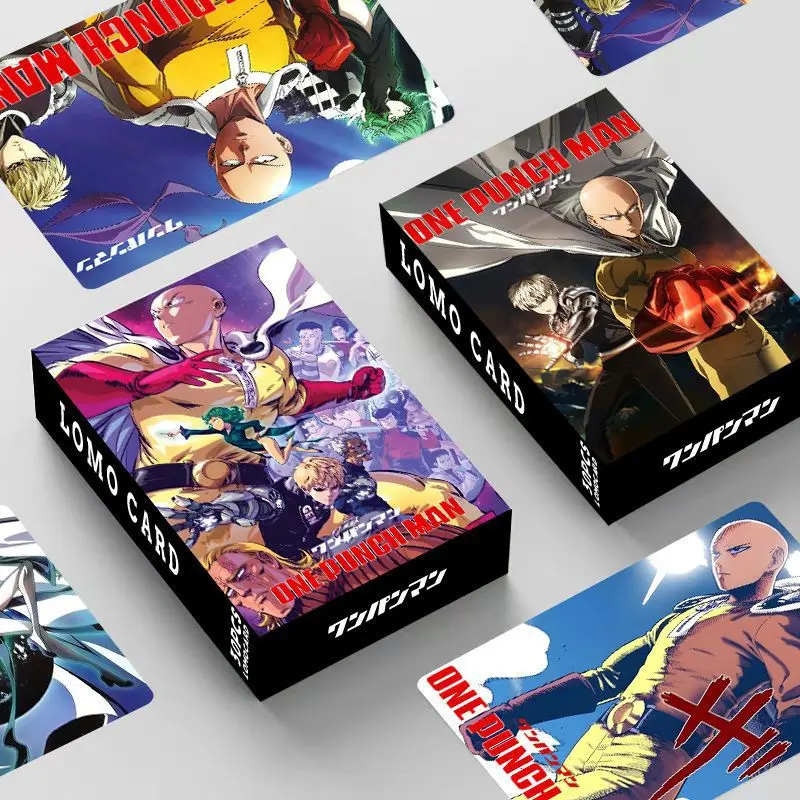 30Pçs/set Anime One Punch Man Batalha Collectible Card Double-Sided High Definition Photo card Children's Gifts LOMO Card
30Pçs/set Anime One Punch Man Batalha Collectible Card Double-Sided High Definition Photo card Children's Gifts LOMO Card