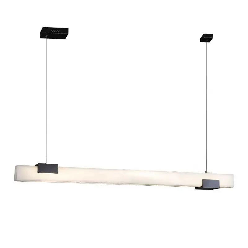 Restaurant imported marble light luxury chandelier modern minimalist designer one-word strip tea room bar household chandelier
Restaurant imported marble light luxury chandelier modern minimalist designer one-word strip tea room bar household chandelier