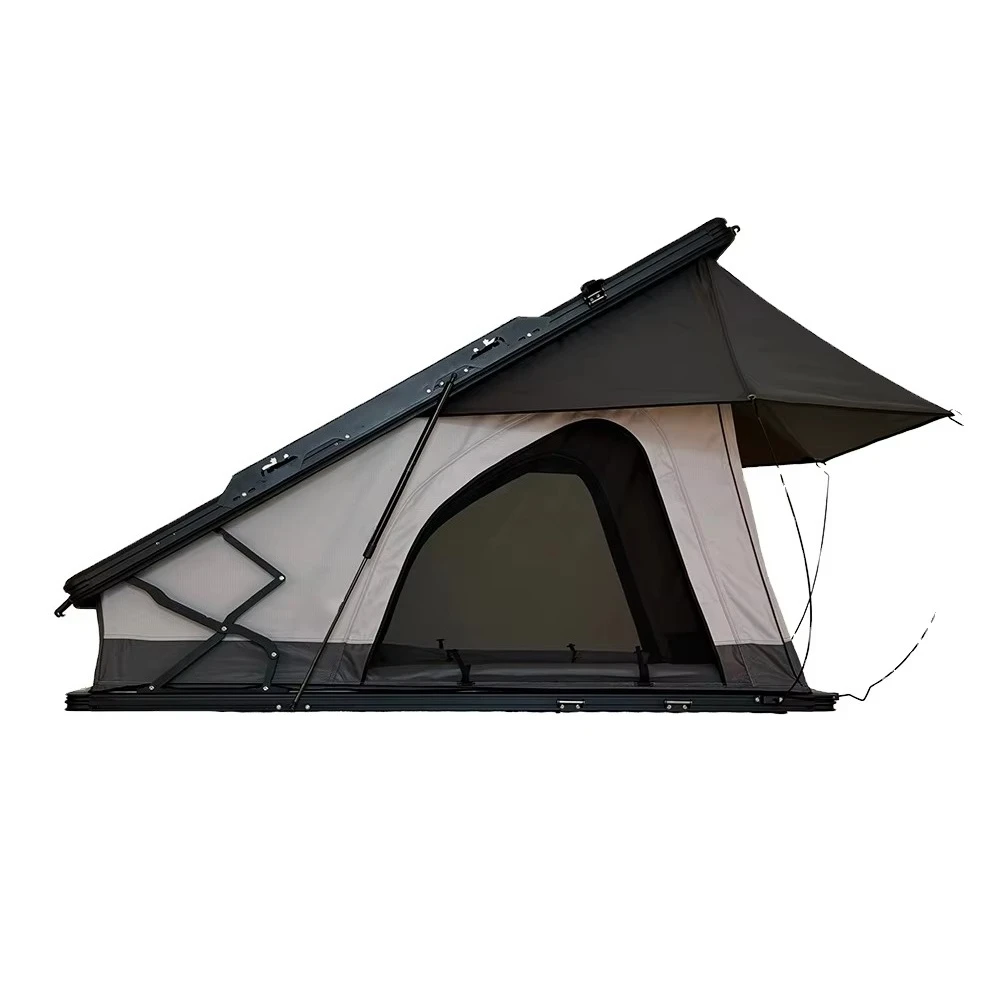 Factory Supply New Design Aluminum Hard Shell Roof Top Tent Triangle Clamshell Car Rooftop Tent Clam Shell Tent for 3 People
Factory Supply New Design Aluminum Hard Shell Roof Top Tent Triangle Clamshell Car Rooftop Tent Clam Shell Tent for 3 People