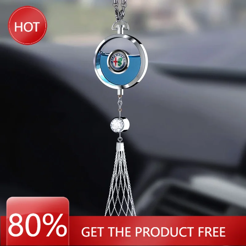 Hub Caps Car Rearview Mirror Perfume Pendant Fragrance Hanging Accessories For Alfa Romeo 156 159 147 4C 8C 166 Giulia Giulietta
Hub Caps Car Rearview Mirror Perfume Pendant Fragrance Hanging Accessories For Alfa Romeo 156 159 147 4C 8C 166 Giulia Giulietta
