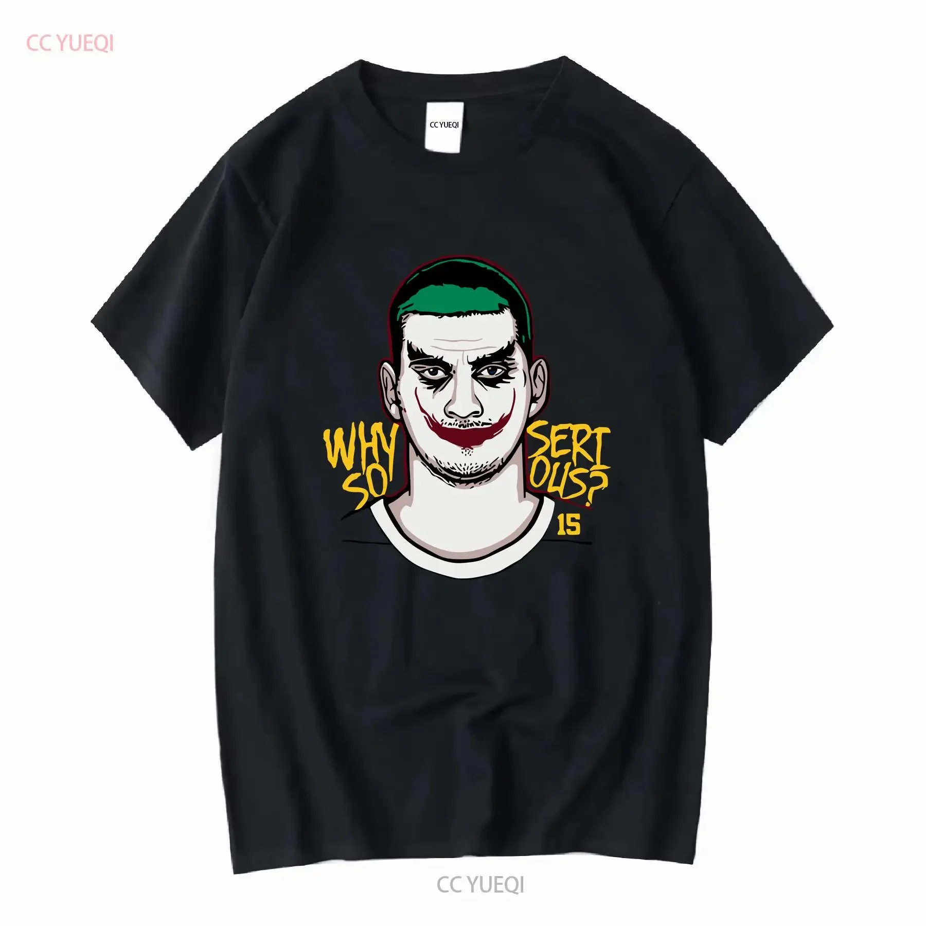 Nikola Jokic Denver Basketball Why So Serious Funny T Shirt long or short sleeves vintage Washed Top For Everyday Wear
Nikola Jokic Denver Basketball Why So Serious Funny T Shirt long or short sleeves vintage Washed Top For Everyday Wear