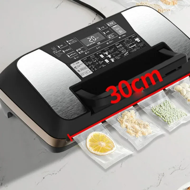 Household Vacuum Food Sealer Machine Dry Wet Dual Use Plastic Bag Sealing Device Kitchen Food Fresh Keeping Equipment
Household Vacuum Food Sealer Machine Dry Wet Dual Use Plastic Bag Sealing Device Kitchen Food Fresh Keeping Equipment