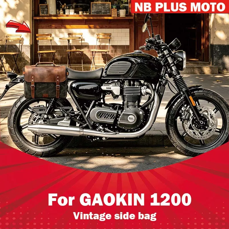 【Premium】For Vintage side bag GAOKIN 1200 side hanging bag motorcycle modification accessories riding bag canvas cowhide rear
【Premium】For Vintage side bag GAOKIN 1200 side hanging bag motorcycle modification accessories riding bag canvas cowhide rear