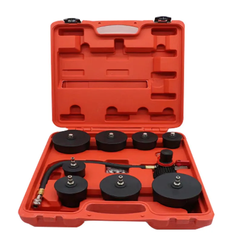 Suitable for Dongguan manufacturers 9-piece turbocharger leak tester sheet metal repair pulley system detector
Suitable for Dongguan manufacturers 9-piece turbocharger leak tester sheet metal repair pulley system detector