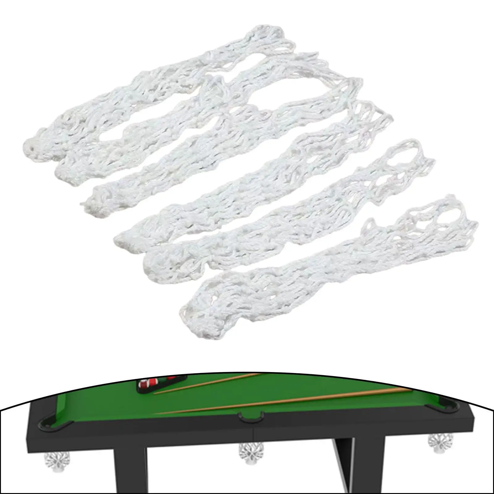6Pcs Billiard Table Net Mesh Bag Sports Training Home Game Indoor Game
6Pcs Billiard Table Net Mesh Bag Sports Training Home Game Indoor Game