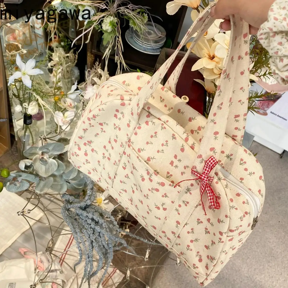 Miyagawa Korean Style Large Capacity Floral Canvas Tote Bags 2024 New Fashion Commuting Shoulder Bags Niche Handbag
Miyagawa Korean Style Large Capacity Floral Canvas Tote Bags 2024 New Fashion Commuting Shoulder Bags Niche Handbag