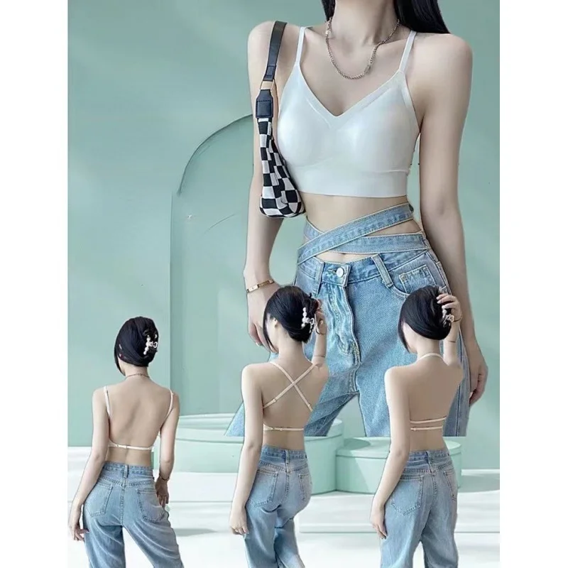 Three types of straps with triangular cups French latex beautiful underwear for a slim sexy back female bra
Three types of straps with triangular cups French latex beautiful underwear for a slim sexy back female bra