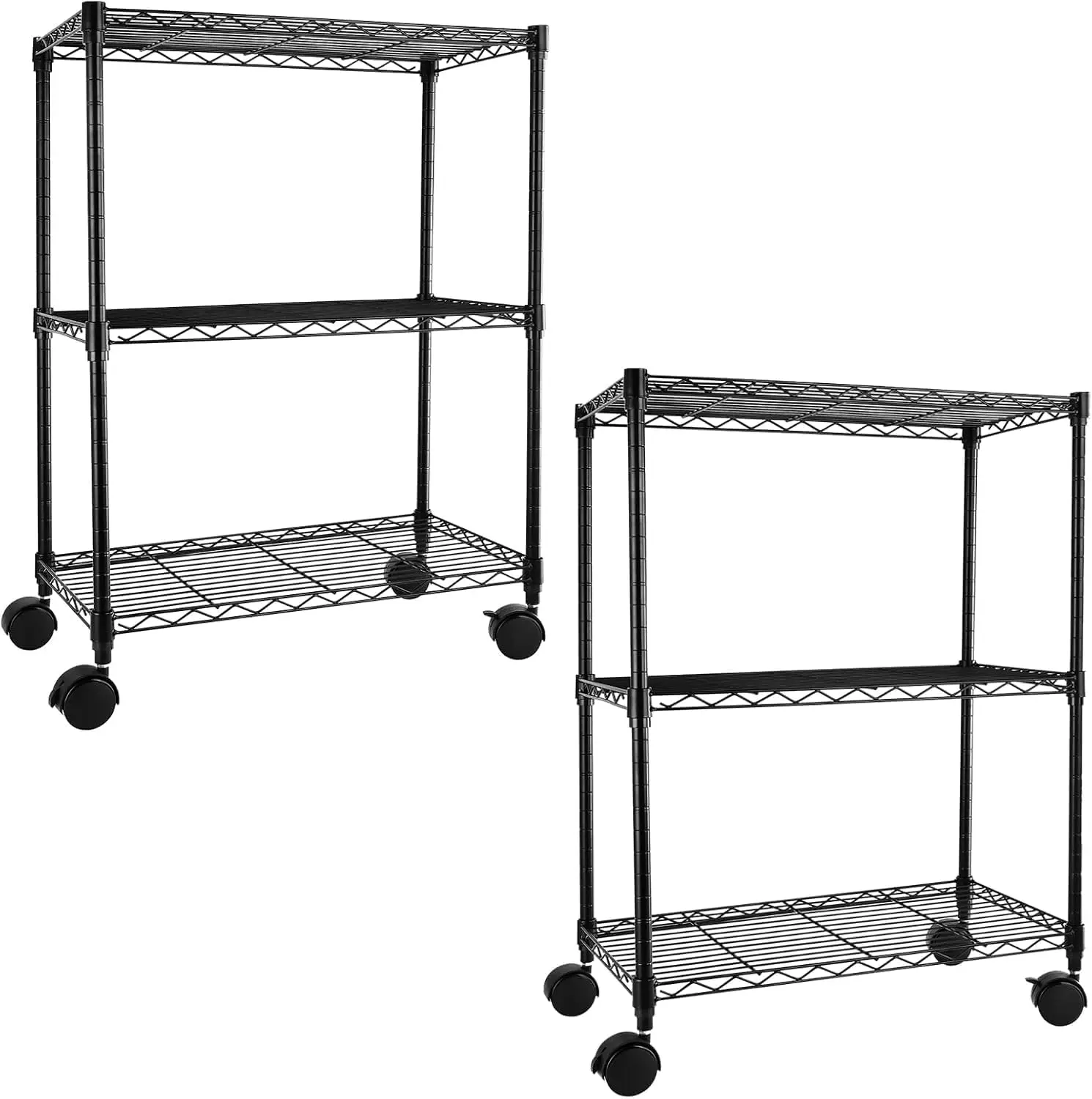 YSSOA 3-Tier Heavy Duty Storage Shelves 750Lb Capacity, 24.02" D x 13.78" W x 31.98" H Shelving Unit for Pantry, Garage, Laundry
YSSOA 3-Tier Heavy Duty Storage Shelves 750Lb Capacity, 24.02" D x 13.78" W x 31.98" H Shelving Unit for Pantry, Garage, Laundry