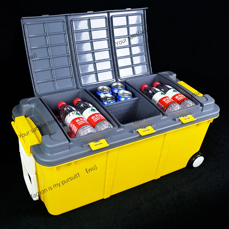 Ящик для хранения автомобиля, багажник, большой автомобильный двухслойный ящик для хранения и отделки, автомобильный многофункциональный ящик для хранения 
Ящик для хранения автомобиля, багажник, большой автомобильный двухслойный ящик для хранения и отделки, автомобильный многофункциональный ящик для хранения