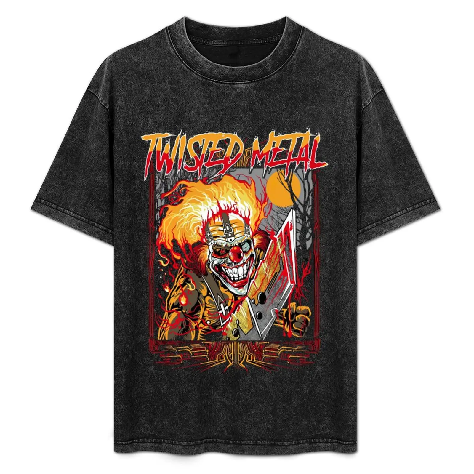 Twisted Metal Vintage T-Shirt Casual Fashion Short Sleeve Cotton T-Shirt
Twisted Metal Vintage T-Shirt Casual Fashion Short Sleeve Cotton T-Shirt