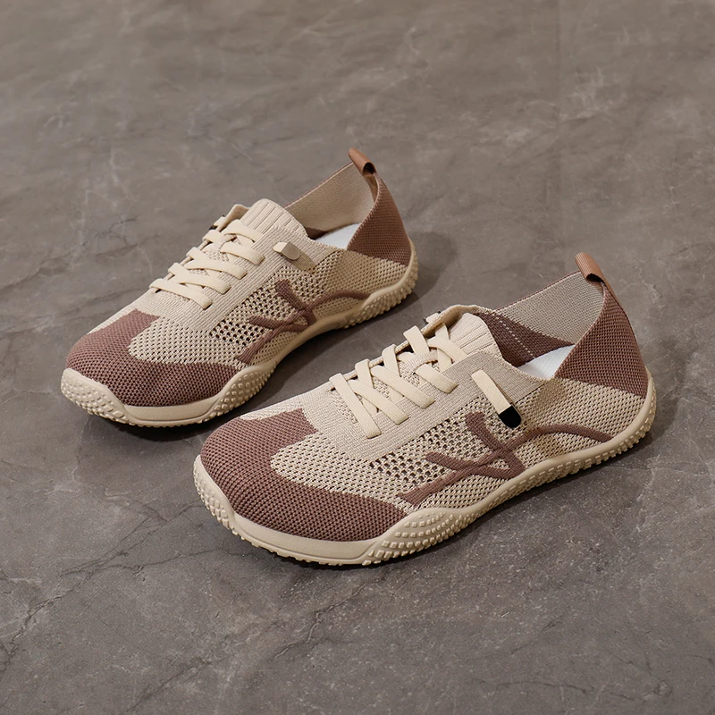 Women's New Mesh Shoes Casual Shoes Breathable Forrest Gump Shoe One Pedal Retro Versatile Lace-up German Training Footwear
Women's New Mesh Shoes Casual Shoes Breathable Forrest Gump Shoe One Pedal Retro Versatile Lace-up German Training Footwear