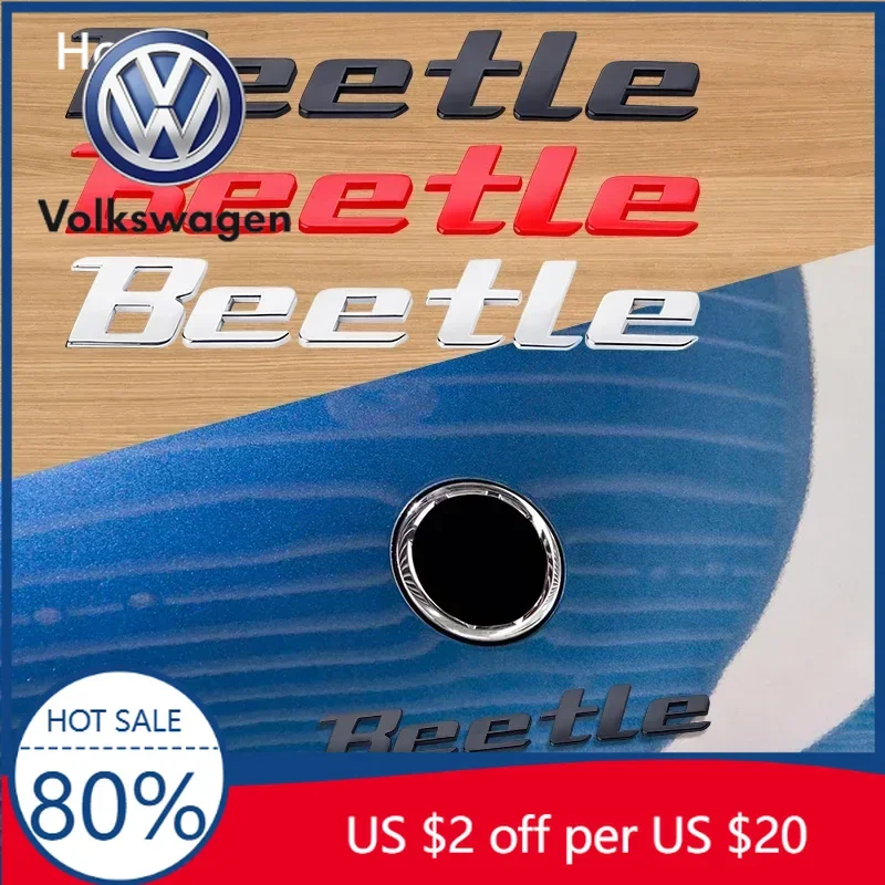 Металлическая 3D-наклейка на задний багажник для Volkswagen VW Beetle, эмблема, логотип, декоративная надпись для кузова автомобиля, бокового крыла
Металлическая 3D-наклейка на задний багажник для Volkswagen VW Beetle, эмблема, логотип, декоративная надпись для кузова автомобиля, бокового крыла