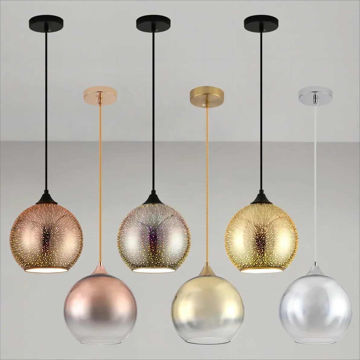 Glass Ceiling chandelier Colorful 3D LED Fireworks E27 Bedroom Lamp Restaurant Decorative
Glass Ceiling chandelier Colorful 3D LED Fireworks E27 Bedroom Lamp Restaurant Decorative