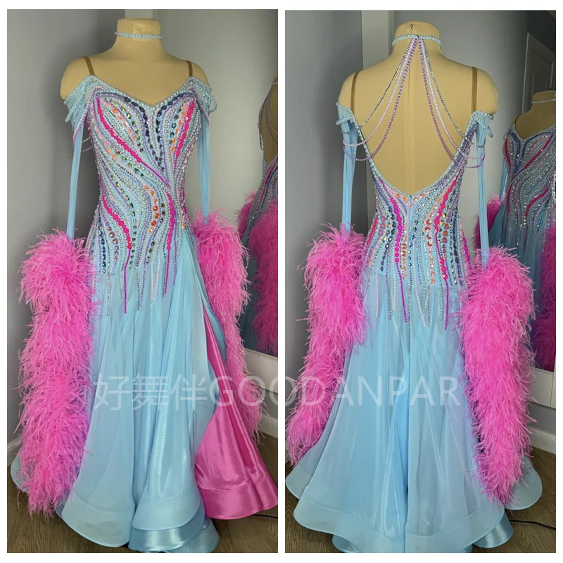 Waltz Ballroom Dance Dress Women Competition Dance Gown Ballroom Dancing Costume standard dance dress women competition 2024
Waltz Ballroom Dance Dress Women Competition Dance Gown Ballroom Dancing Costume standard dance dress women competition 2024