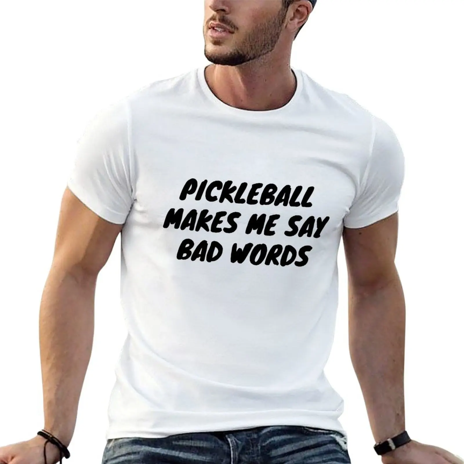 pickleball makes me say bad words T-Shirt t shirts for man pack cotton t shirt man casual men t shirt cotton 100% T-shirt
pickleball makes me say bad words T-Shirt t shirts for man pack cotton t shirt man casual men t shirt cotton 100% T-shirt