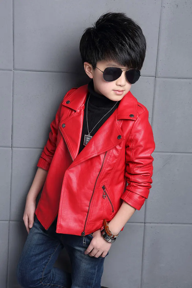Boys Waterproof PU Leather Jacket 17 Sef32ec1aee334cf9967a7fc3a861f15fZ