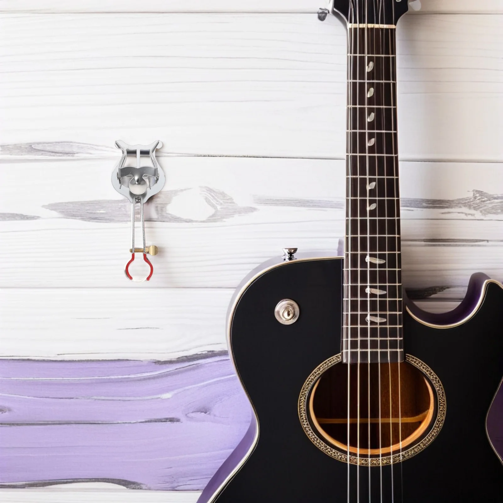 Adjustable Metal Trumpet Lyre Clamp Music Sheet Clip Non Slip Score Holder Marching Instrument Trumpet Lyre Sheet Music Clip 
Adjustable Metal Trumpet Lyre Clamp Music Sheet Clip Non Slip Score Holder Marching Instrument Trumpet Lyre Sheet Music Clip