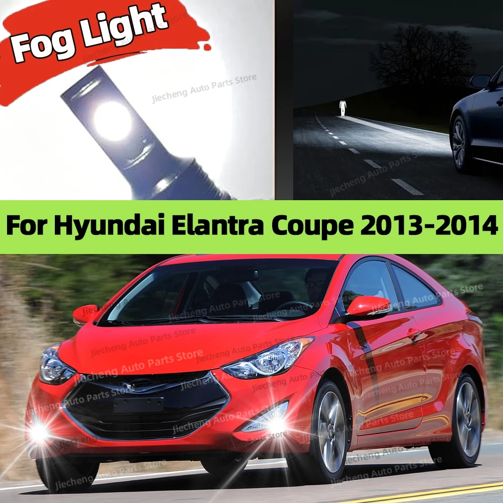 2PCS LED Car Front Fog Light 881 Lamps Bulb 6000K White Plug and Play 25000LM For Hyundai Elantra Coupe 2013 2014
2PCS LED Car Front Fog Light 881 Lamps Bulb 6000K White Plug and Play 25000LM For Hyundai Elantra Coupe 2013 2014