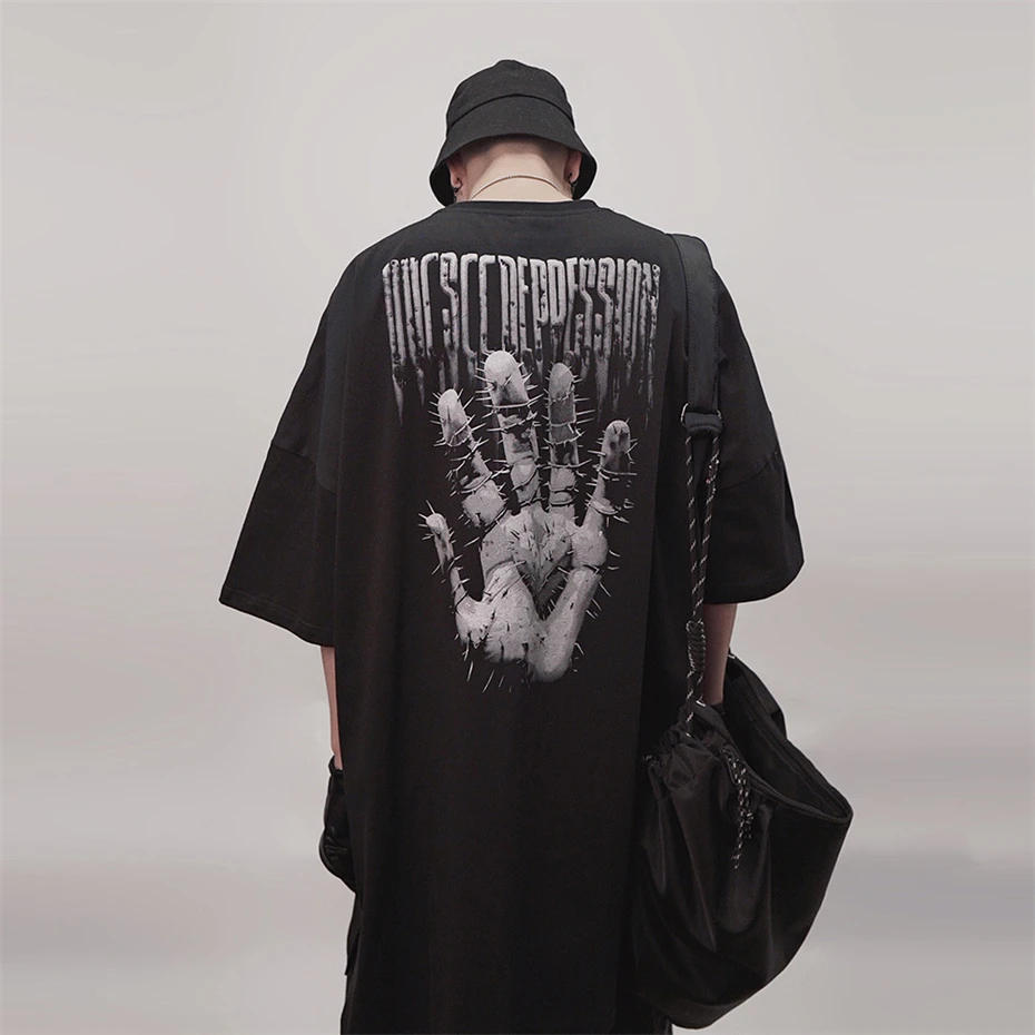 Oversized Thin Tees Tops Men Streetwear Hip Hop Fashion Print T-Shirts Harajuku Summer Loose Casual Short Sleeve T Shirts Male
Oversized Thin Tees Tops Men Streetwear Hip Hop Fashion Print T-Shirts Harajuku Summer Loose Casual Short Sleeve T Shirts Male