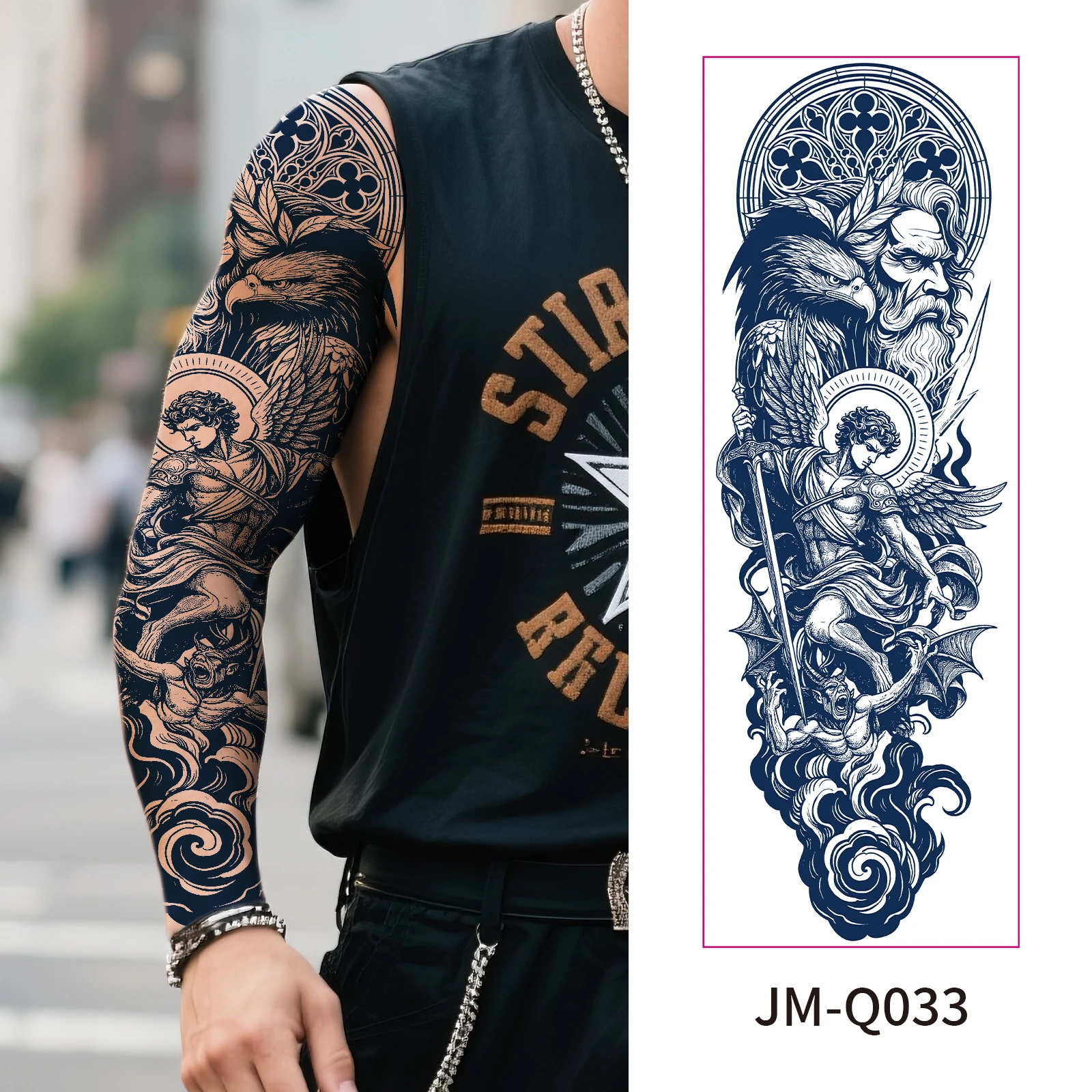 Water Transfer Tattoo Sticker Semi Permanent Herbal Juice Matte Full Arm 2 Week Long Lasting Wedding
Water Transfer Tattoo Sticker Semi Permanent Herbal Juice Matte Full Arm 2 Week Long Lasting Wedding