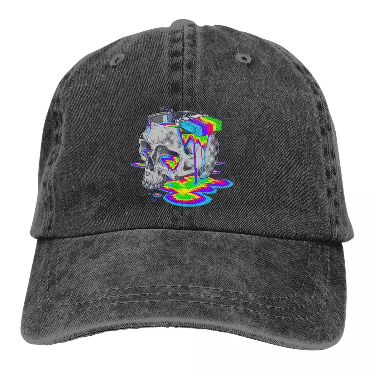 Art Multicolor Hat Peaked Women's Cap Trippy Colorful Skull Personalized Visor Protection Hats
Art Multicolor Hat Peaked Women's Cap Trippy Colorful Skull Personalized Visor Protection Hats