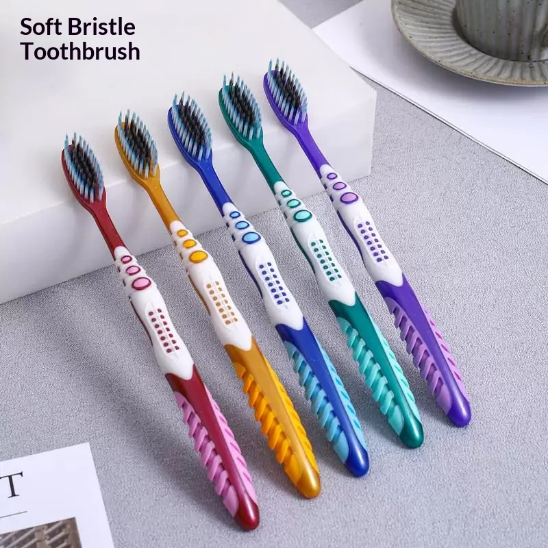 2/4/10pcs Soft Bristle Toothbrush Set, Individually Wrapped Adult Manual Toothbrushes for Deep Oral Clean, Travel Bulk Pack
2/4/10pcs Soft Bristle Toothbrush Set, Individually Wrapped Adult Manual Toothbrushes for Deep Oral Clean, Travel Bulk Pack