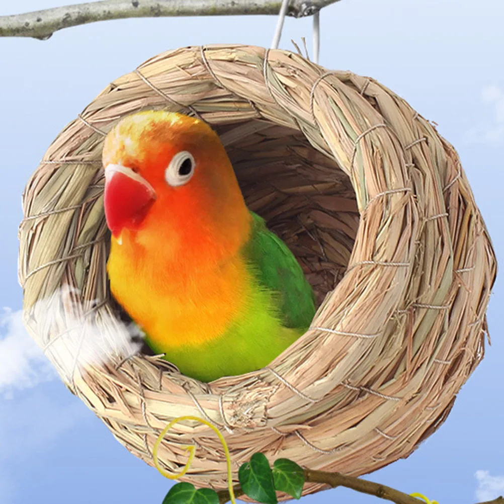5pcs Bird Breeding Nest Straw Material For Canary Parrot Small Comfortable Living Place Birds Supplies Straw Nest For Birds
5pcs Bird Breeding Nest Straw Material For Canary Parrot Small Comfortable Living Place Birds Supplies Straw Nest For Birds